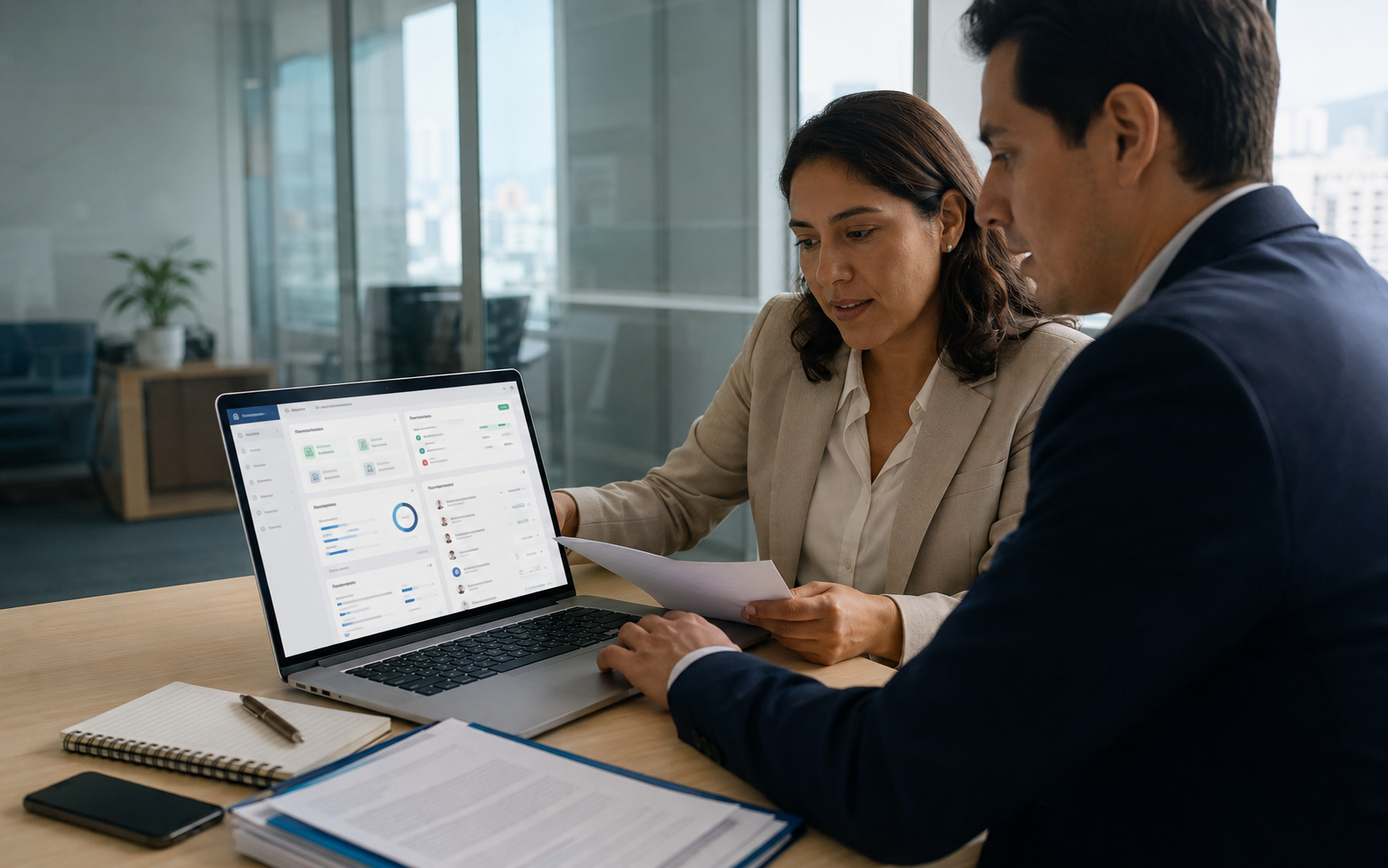 Portal empresarial para clientes